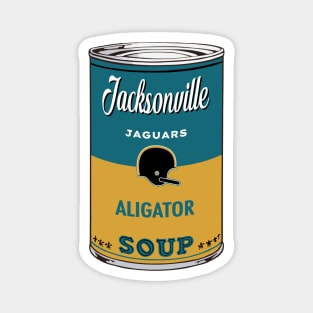 Jacksonville Jaguars Soup Can Magnet