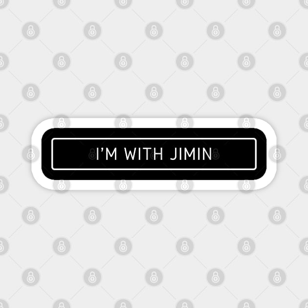 I AM WITH JIMIN Magnet by BTSKingdom