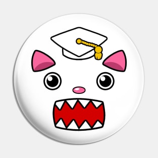 Grad Cat Pin