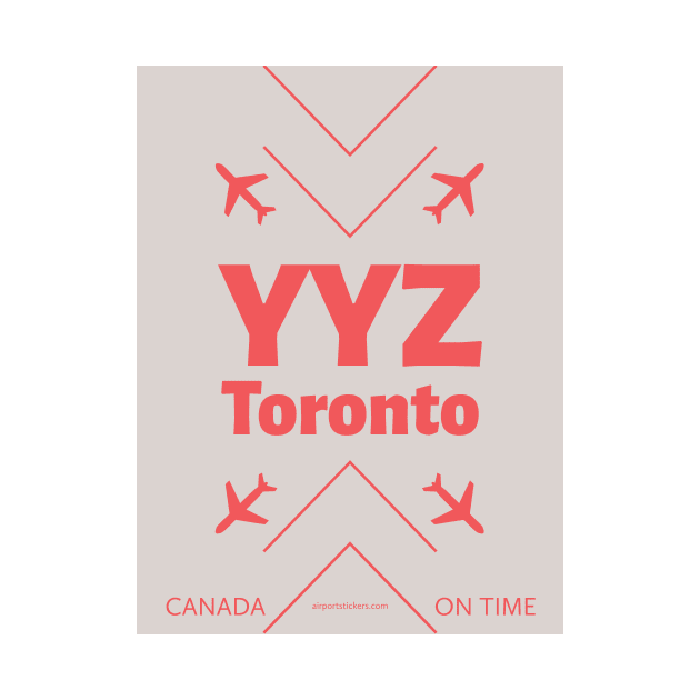 YYZ aviation code Canada 4102021 by Woohoo