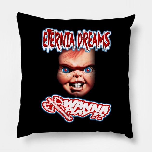 Eternia chucky Pillow by EterniaDreams