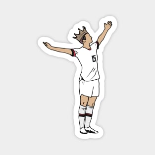 Queen Rapinoe Magnet