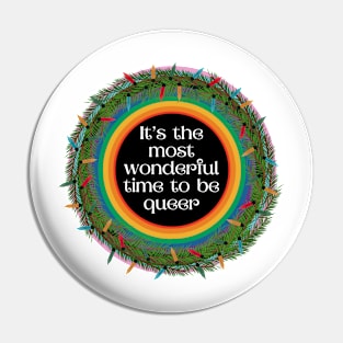 It's the most wonderful time to be queer! Pin