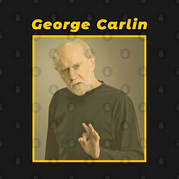 George Carlin / 1937 by DirtyChais