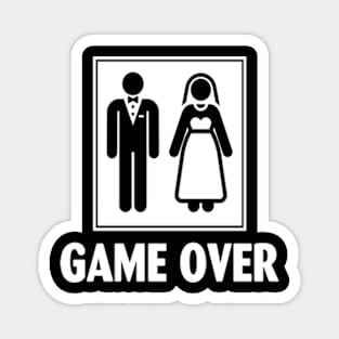 Game Over funny Magnet