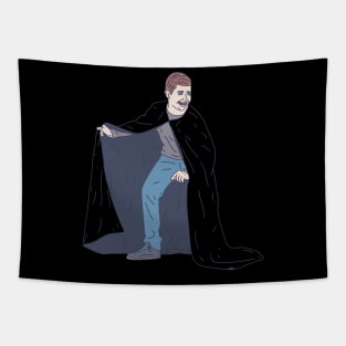 Invisibility Cloak - Camouflaged Larper - Magic Item Tapestry