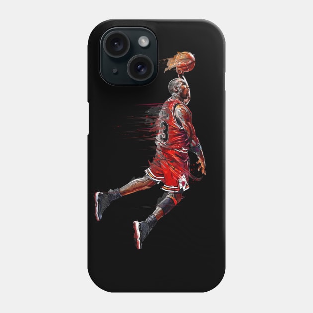 Jordan The Last Dance Phone Case by Ekim.B