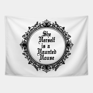 She Herself is a Haunted House - light version Tapestry