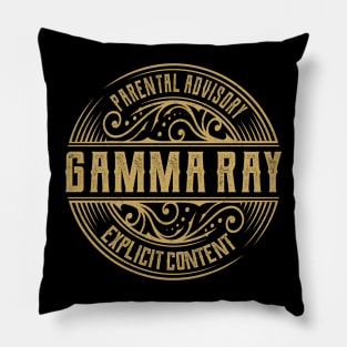 Gamma Ray Vintage Ornament Pillow