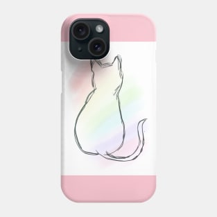 Little Rainbow Cat Phone Case