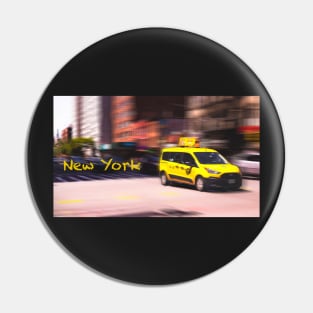 New York Taxi Pin