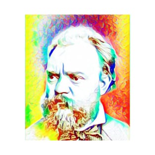 Antonín Dvořák Colourful Portrait | Antonín Dvořák Artwork 10 T-Shirt