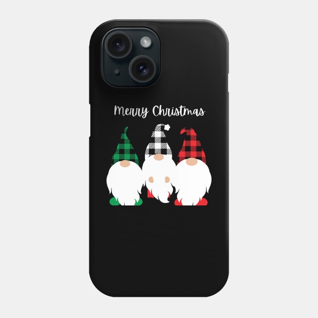 Christmas gnome design Phone Case by Lindseysdesigns