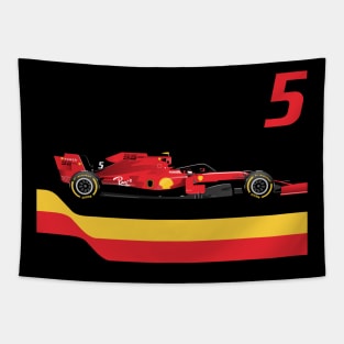 Race Car 5 Tapestry