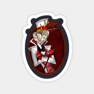 Hazbin Hotel Lucifer Morningstar Portrait Magnet