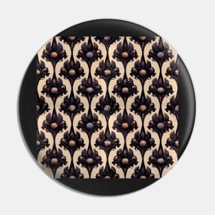 Victorian floral pattern, model 4 Pin