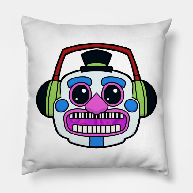 DJ Music Man - FNaF Pillow by WhiteRabbitWeirdo