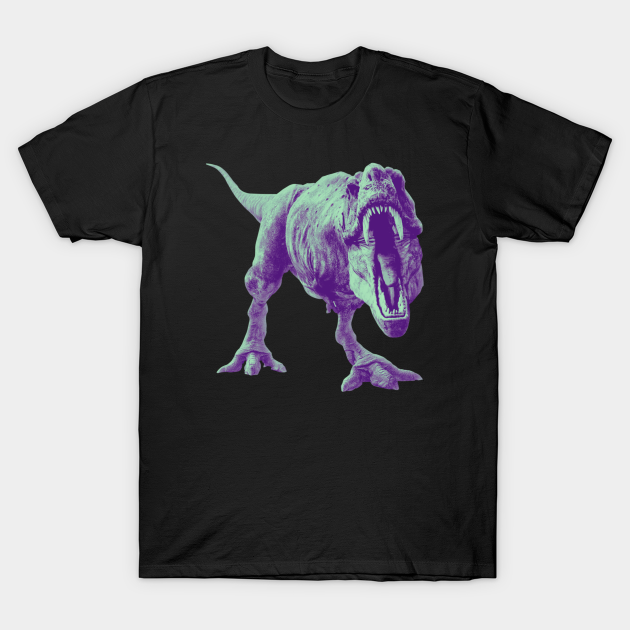 Discover 3D T-Rex Dinosaur | Rawring Wild T-Tyrannosaurus Rex | Palaeontology Gifts Palaeontologist Gift Ideas - T Rex Dinosaur - T-Shirt