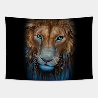 Lion tears Tapestry