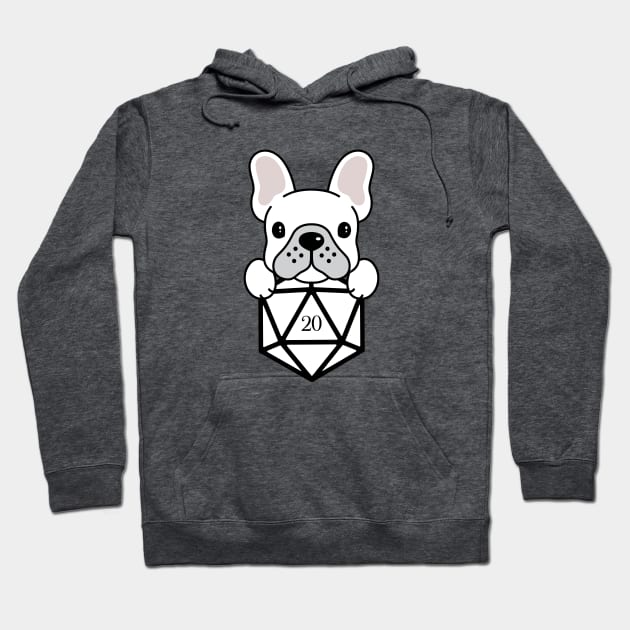 French Bulldog Gaming Design | Cute Frenchie Gamer Pullover Hoodie