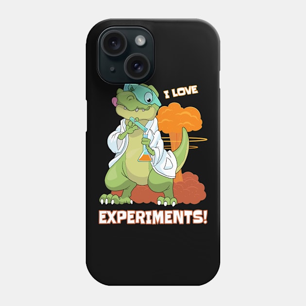 Trust me i'm a Chemist funny T-Rex chemical laborant Phone Case by ELFEINHALB