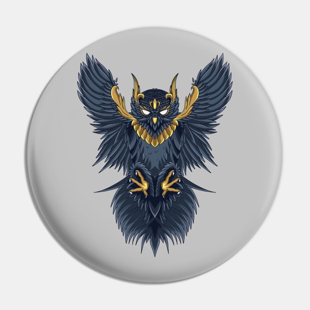 Amazing Owl Illustration Pin by godansz