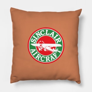 Vintage Sinclair Logo Pillow