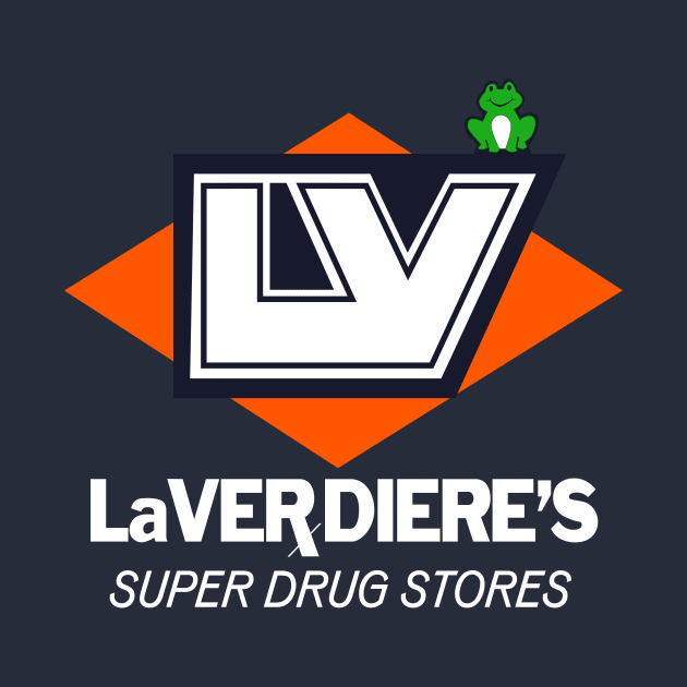 LaVerdiere's Super Drug Stores with Frog by carcinojen