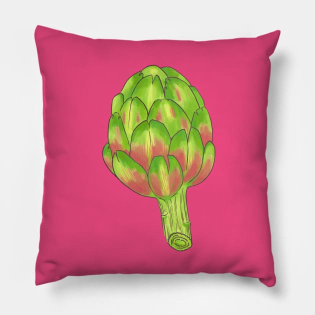 artichoke Pillow by terastar