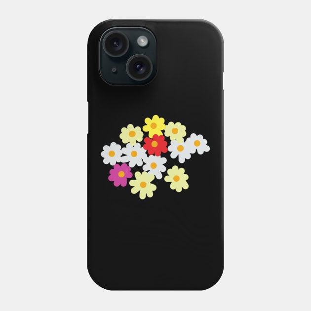 Floral Art Daisy Flowers for Mothers Day Phone Case by ellenhenryart