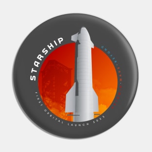 Starship Orbital Launch Pin