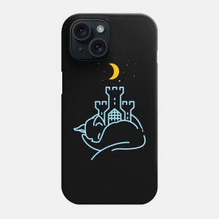 cat dreaming Phone Case