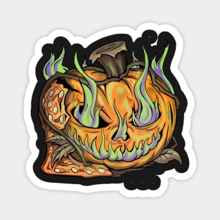 Rotting Pumpkin Magnet