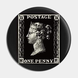 Penny Black Pin