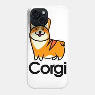 Corgi Vintage Cartoon Dog Owner Pembroke Welsh Corgi Funny Phone Case