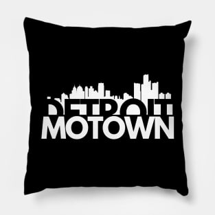 detroit Motown Pillow