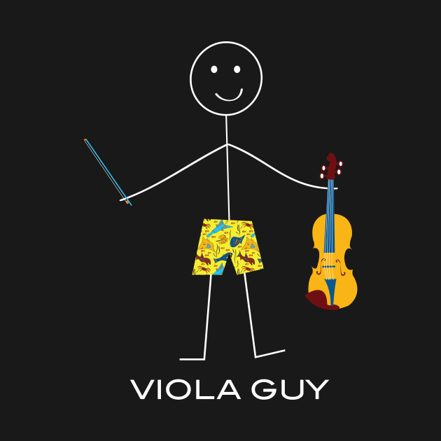 Funny Mens Viola Guy by whyitsme