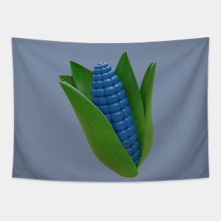 Juicy Blue Corn (3D) Tapestry