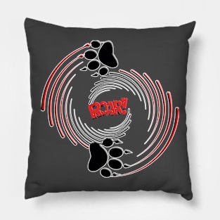 Hear Me ROAR - Cat Scratches Pillow