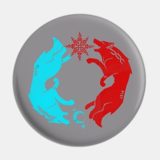 Skoll and Hati Pin