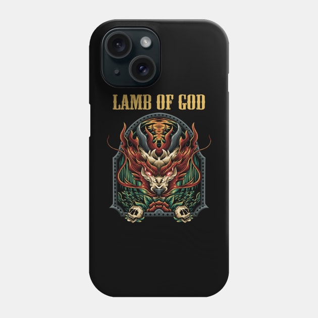 LAMB OF GOD BAND XMAS Phone Case by MrtimDraws