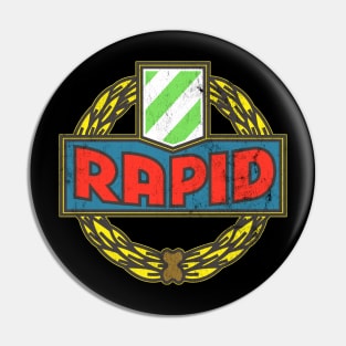 Rapid Vienna/Wien, Austria - Vintage Look Design Pin