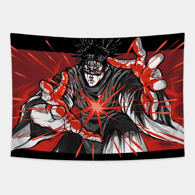 The Blood Manipulator Tapestry by manoystee