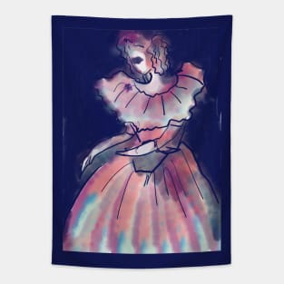 mystical girl Tapestry