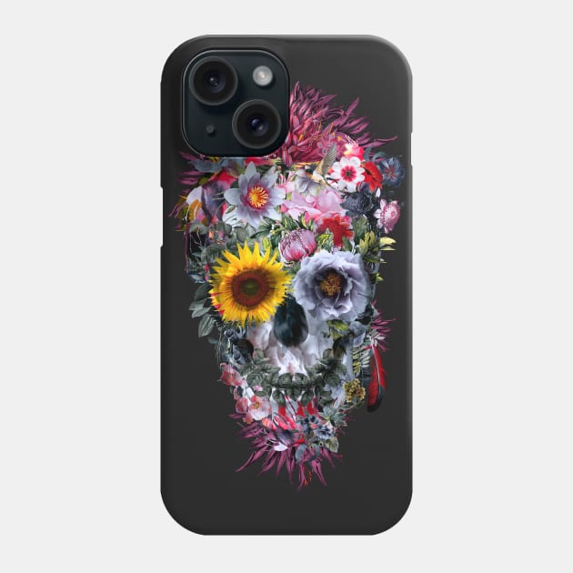 Voodoo Skull Phone Case by rizapeker