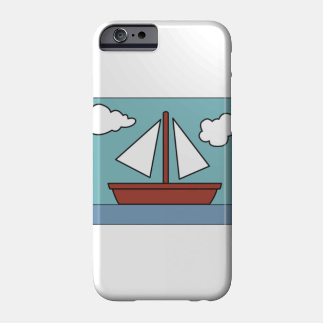The Simpsons Sailboat Painting Simpsons Phone Case Teepublic