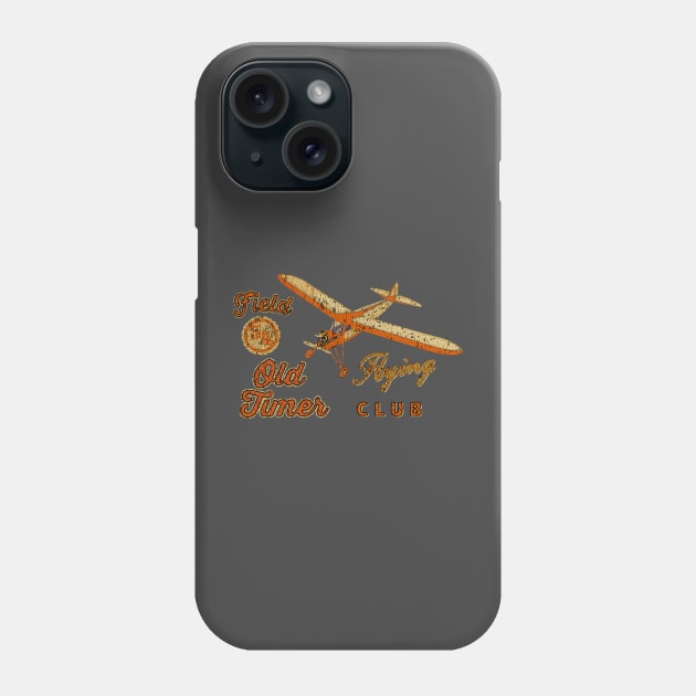 Oldtimer Flying Club RC planes Phone Case by Midcenturydave