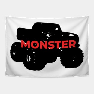 Monster Truck Tapestry