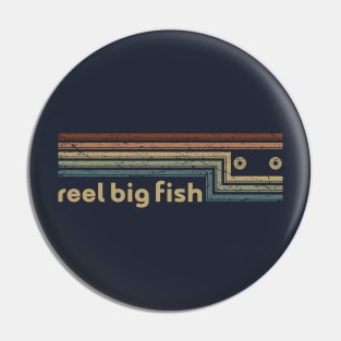 Reel Big Fish Cassette Stripes Pin