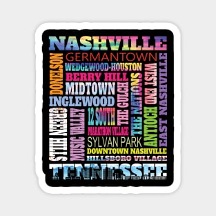 Fun Nashville Tennessee Music City Pride Neighborhoods Magnet